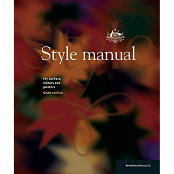 Snooks & Co Style Manual Sixth Edition